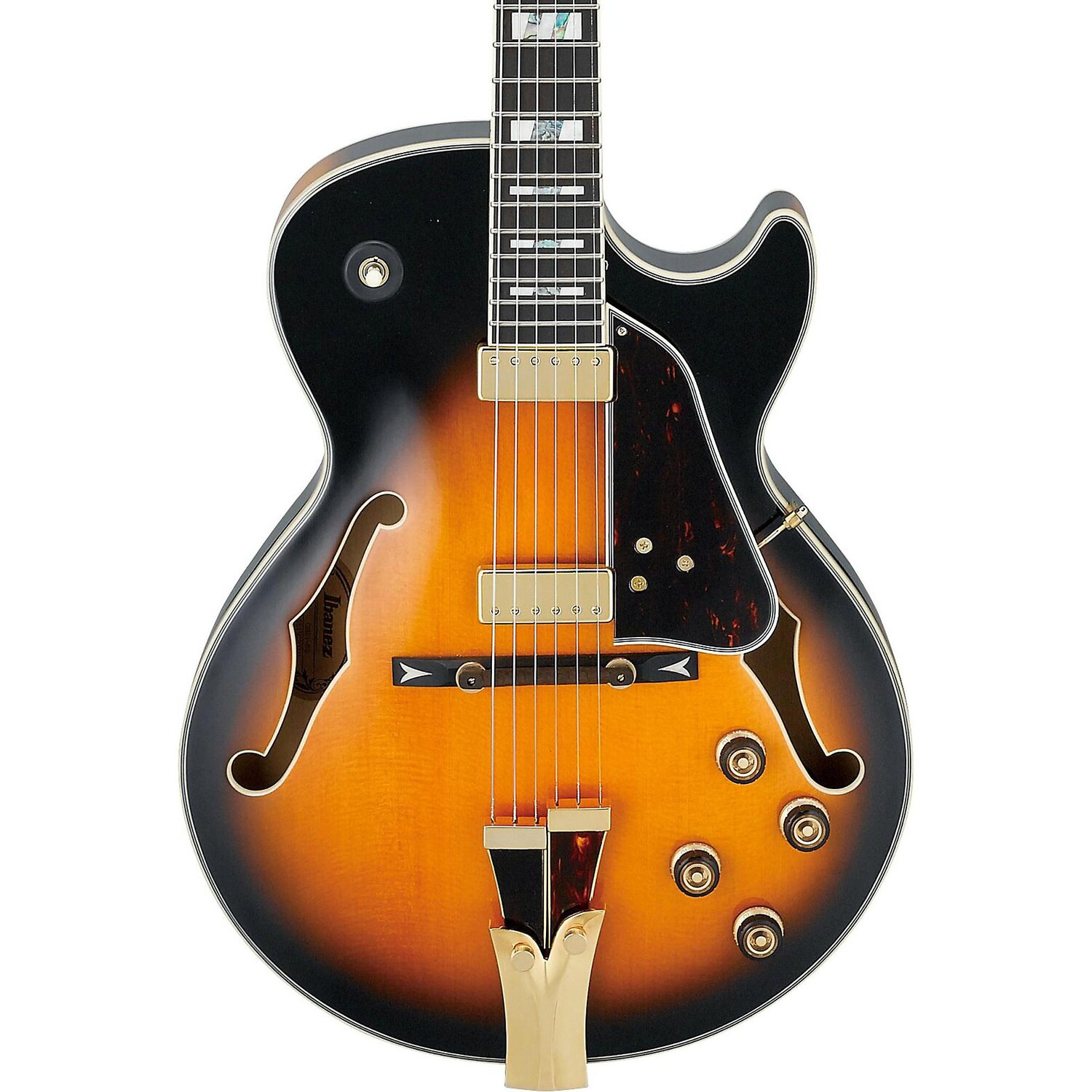 

Ibanez GB Series GB10SE Джордж Бенсон Фирменная электрогитара с полым корпусом коричневая черепаховая накладка Sunburst