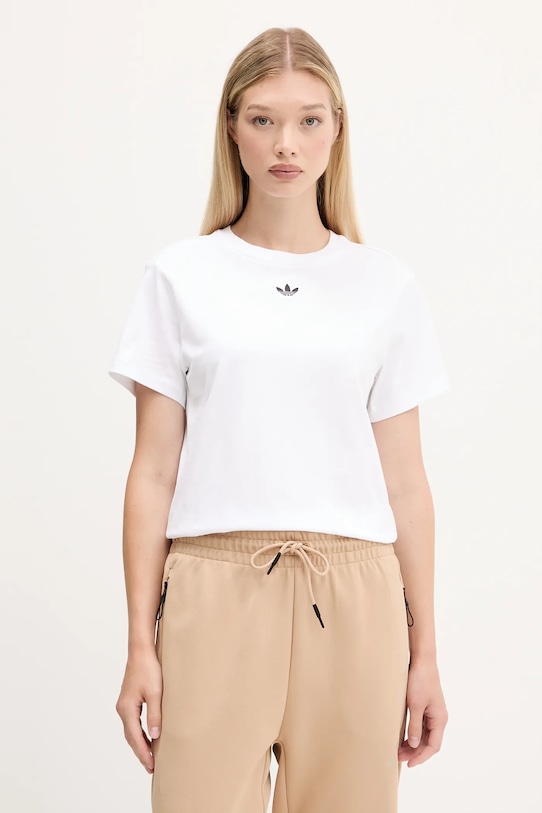 

Футболка хлопковая Adibreak Adidas Originals, белый