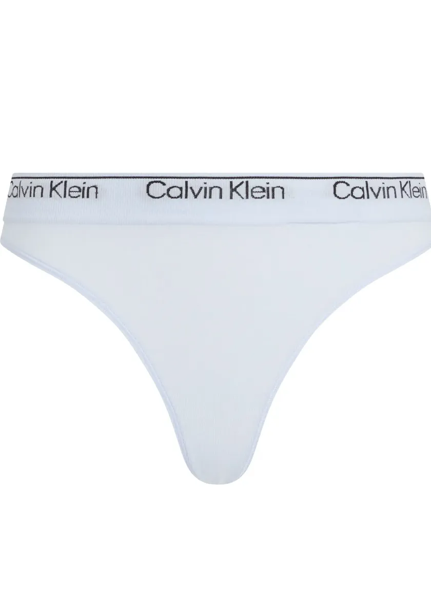 

Футболка-стринги Calvin Klein Underwear "THONG" с логотипом CK на поясе, голубой