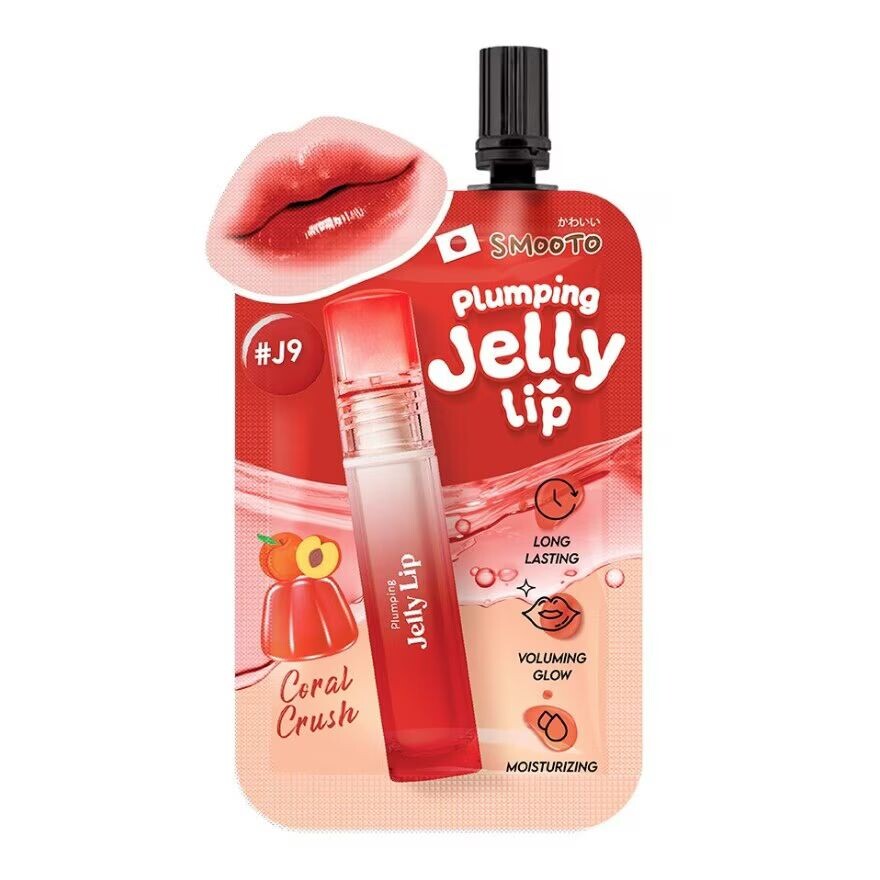 

Smooto Утолщающее желе для губ 2г. J9 Коралловое раздавление, J Coral Crush