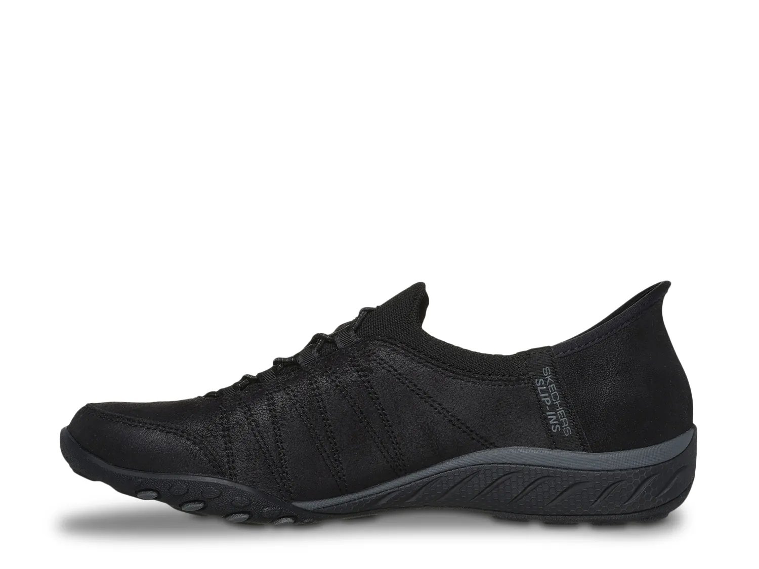 Кроссовки Skechers Hands Free Slip-Ins Breathe Easy Home-Body Sneaker - Women's, черный — фото 2