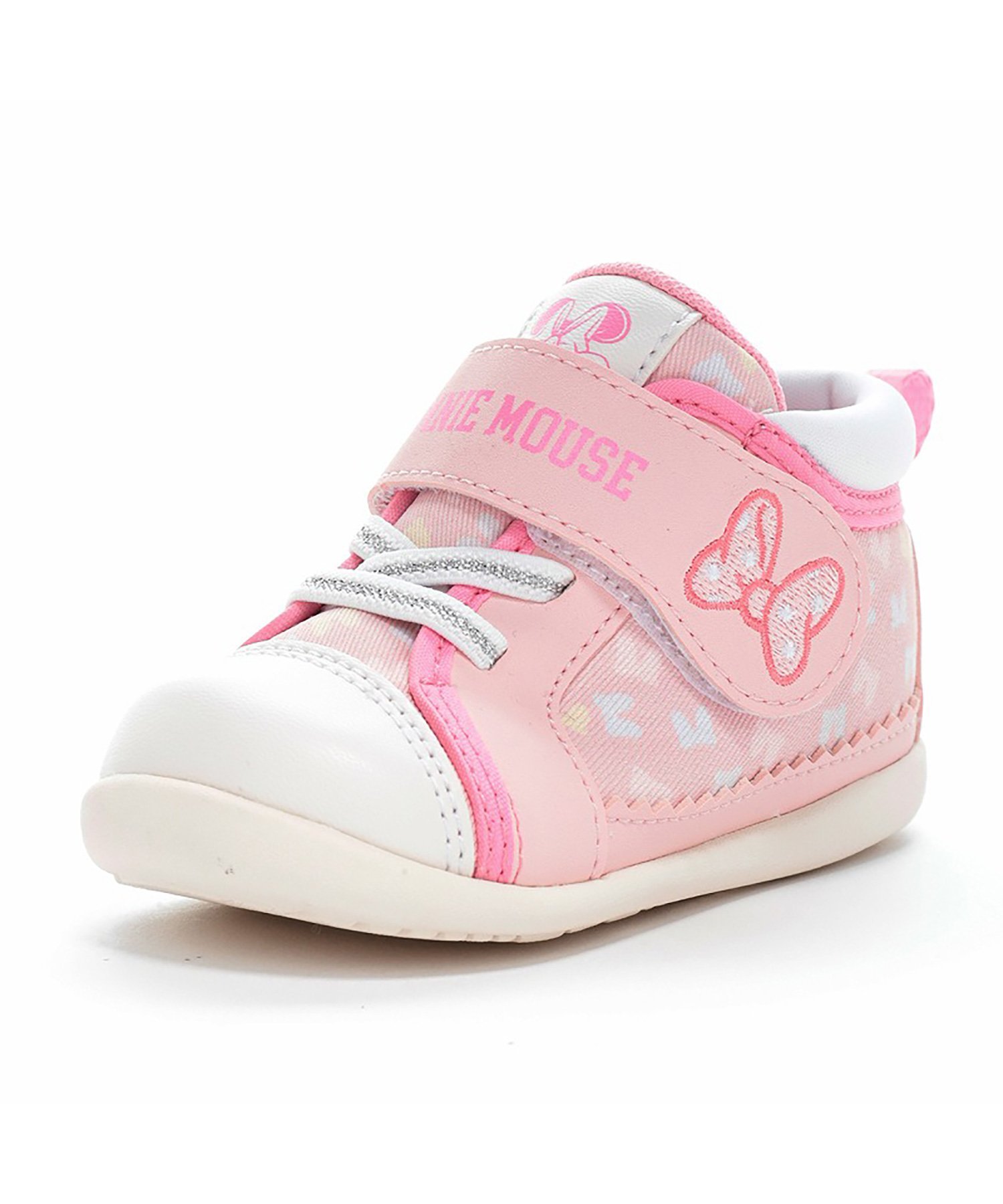 Детские розовые туфли DN B1357, обувь для малышей Disney Moonstar, pink