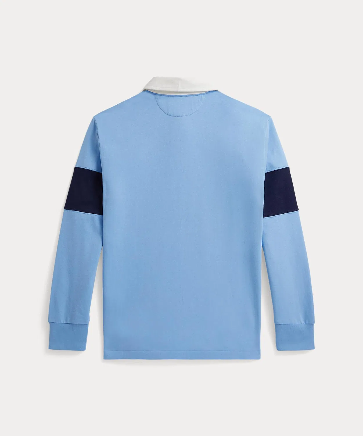 Футболка поло хлопковая Ralph Lauren Polo Sport синяя — фото 2