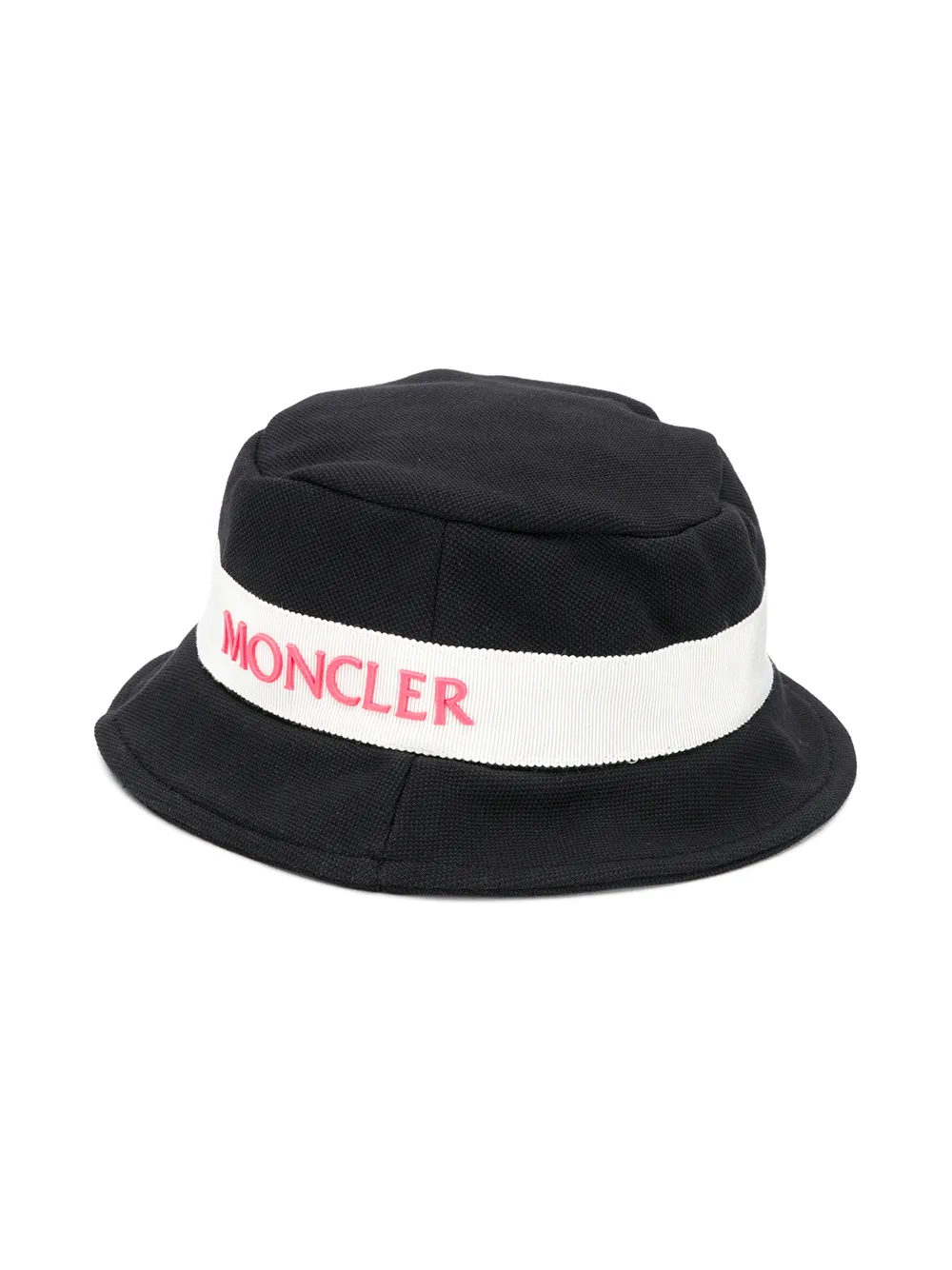 

Панама с планкой-логотипом Moncler Enfant, черный