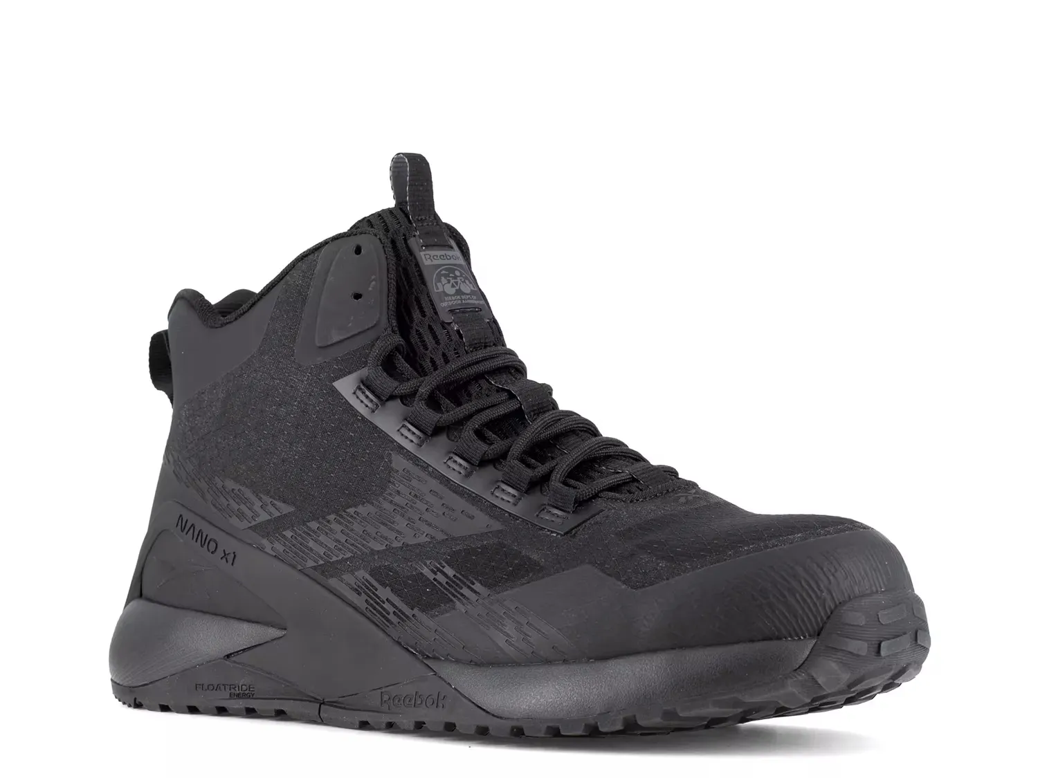 

Кроссовки рабочие с композитным носком Nano X1 Adventure - мужские Reebok Work, Black