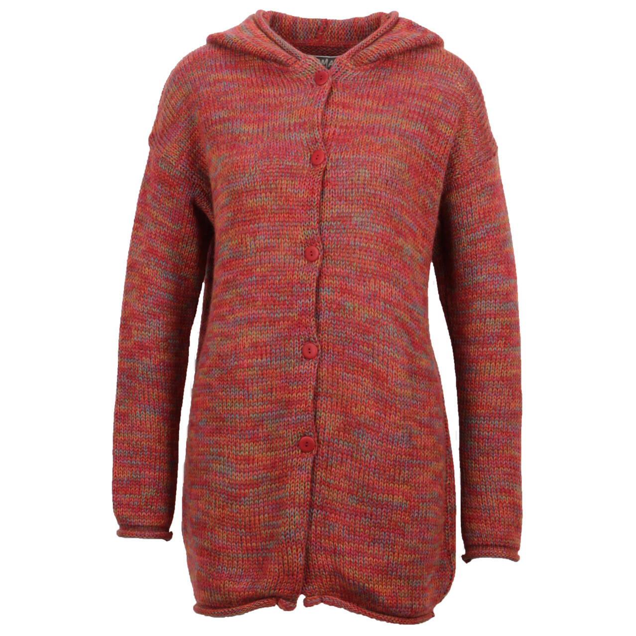 

Шерстяная куртка Flomax Women's Oversize KapuzenJacke Vanja, цвет Bunt Mouline