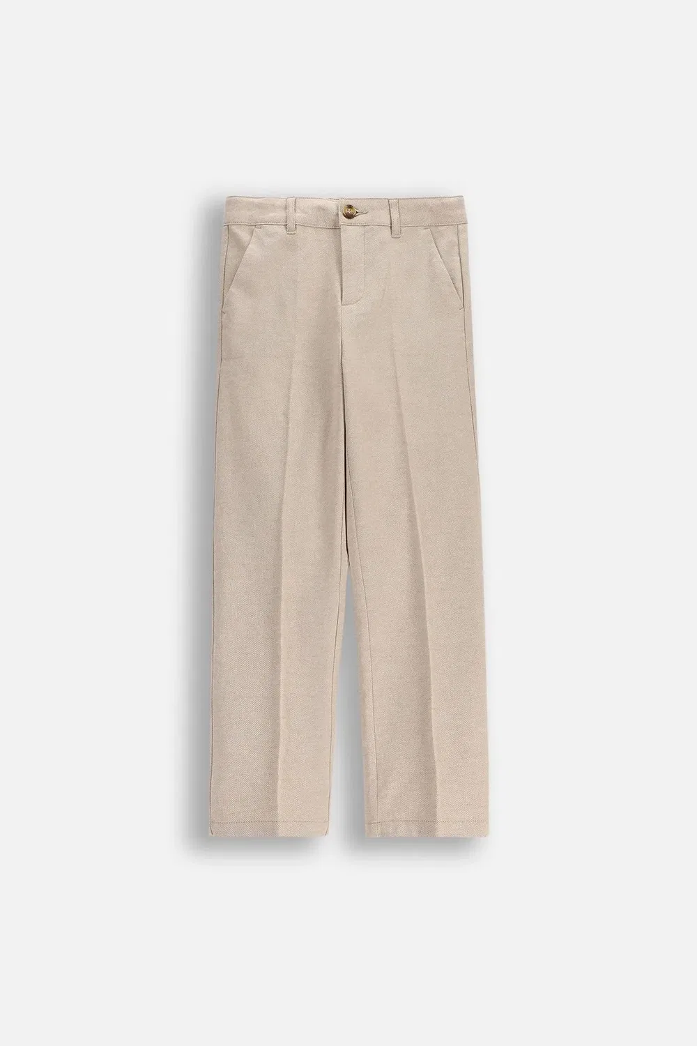 Спортивные штаны slim fit Coccodrillo, бежевый — фото 2