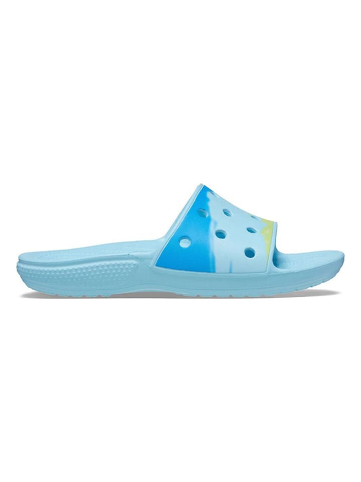 

Мюли Crocs, цвет hellblau/blau/grün