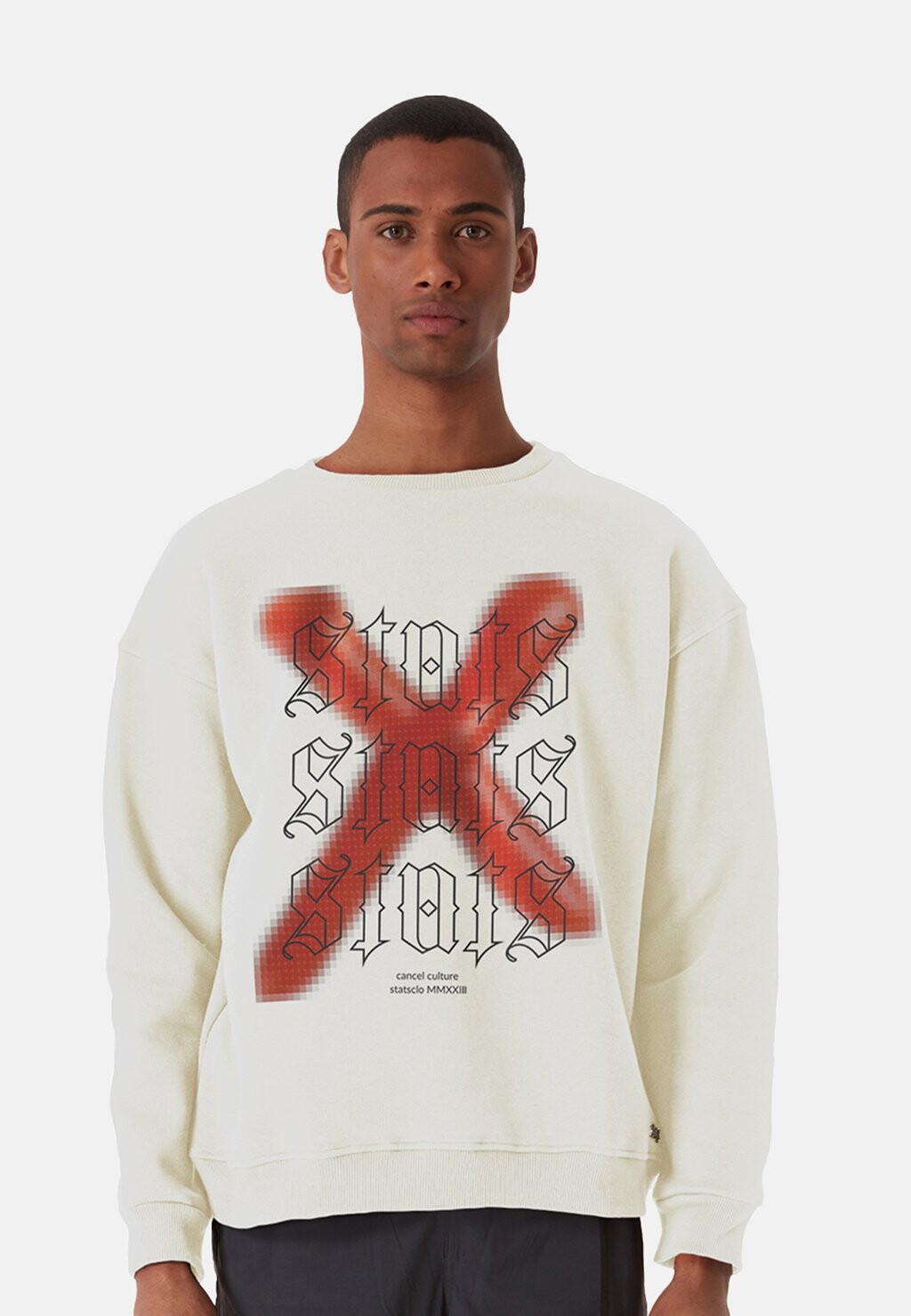 

Толстовка CANCEL HEAVY Stats, цвет beige