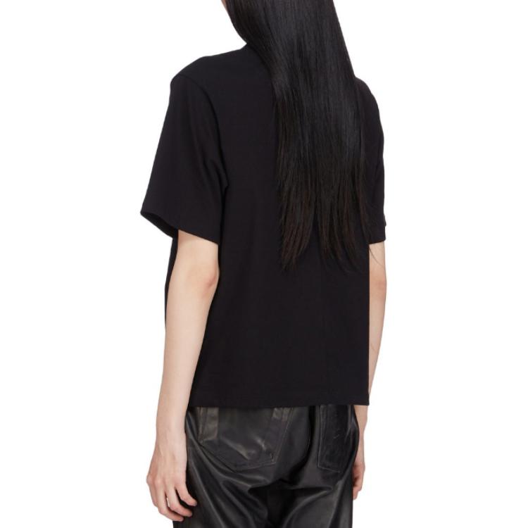 Брад футболка с коротким рукавом RICK OWENS, черный — фото 4