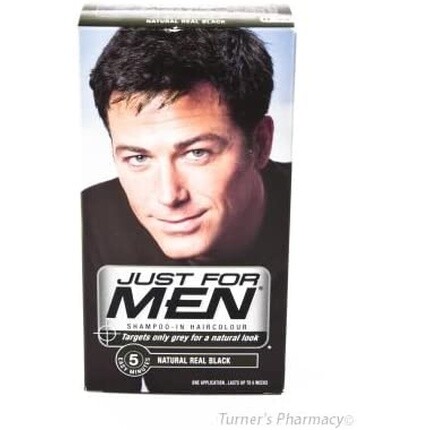 

Just For Men Натуральный шампунь Real Black H55 1 мл