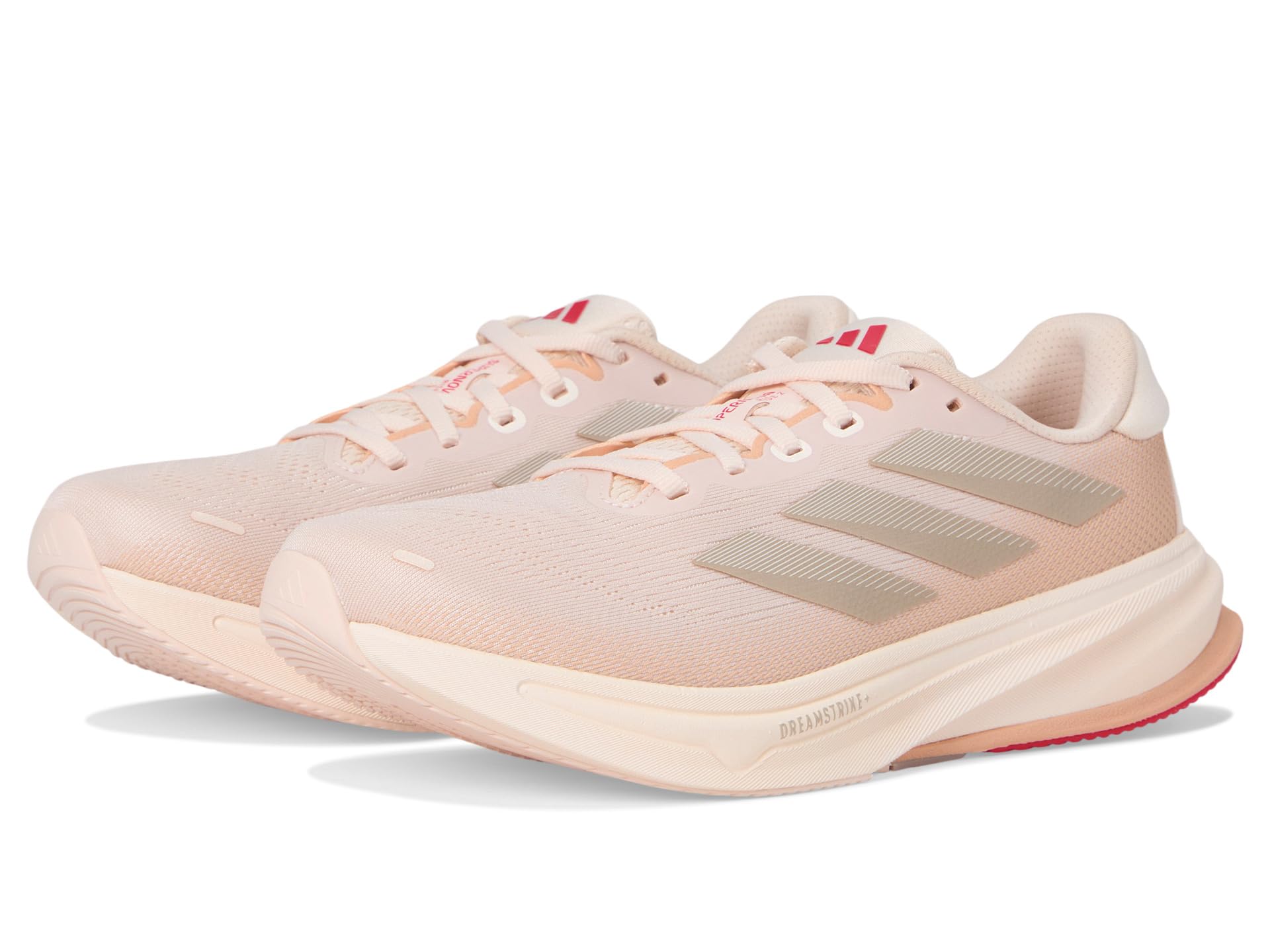 Кроссовки adidas Running Supernova Rise 2 Running Shoes, цвет Wonder Quartz/Champagne Metallic/Pure Ruby