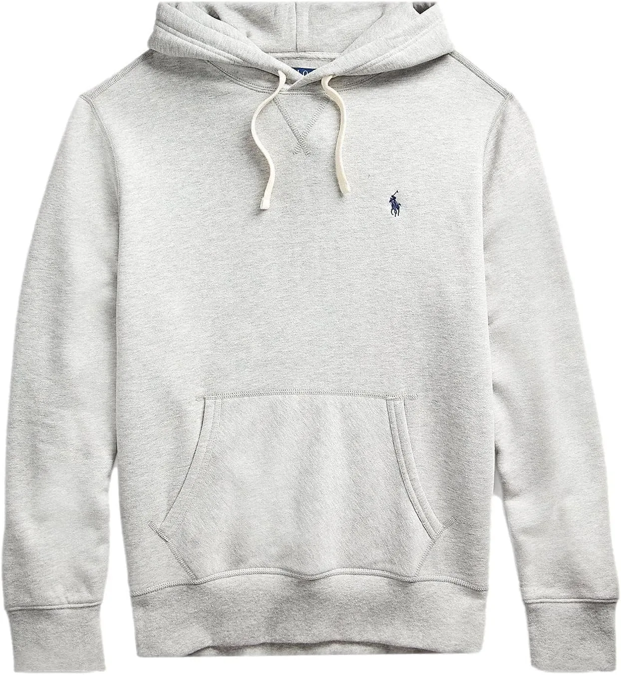 Флисовая футболка с длинным рукавом POLO RALPH LAUREN RL, серый