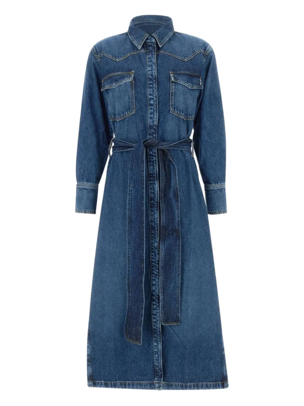 

ICON DENIM платье макси Ellen, синий