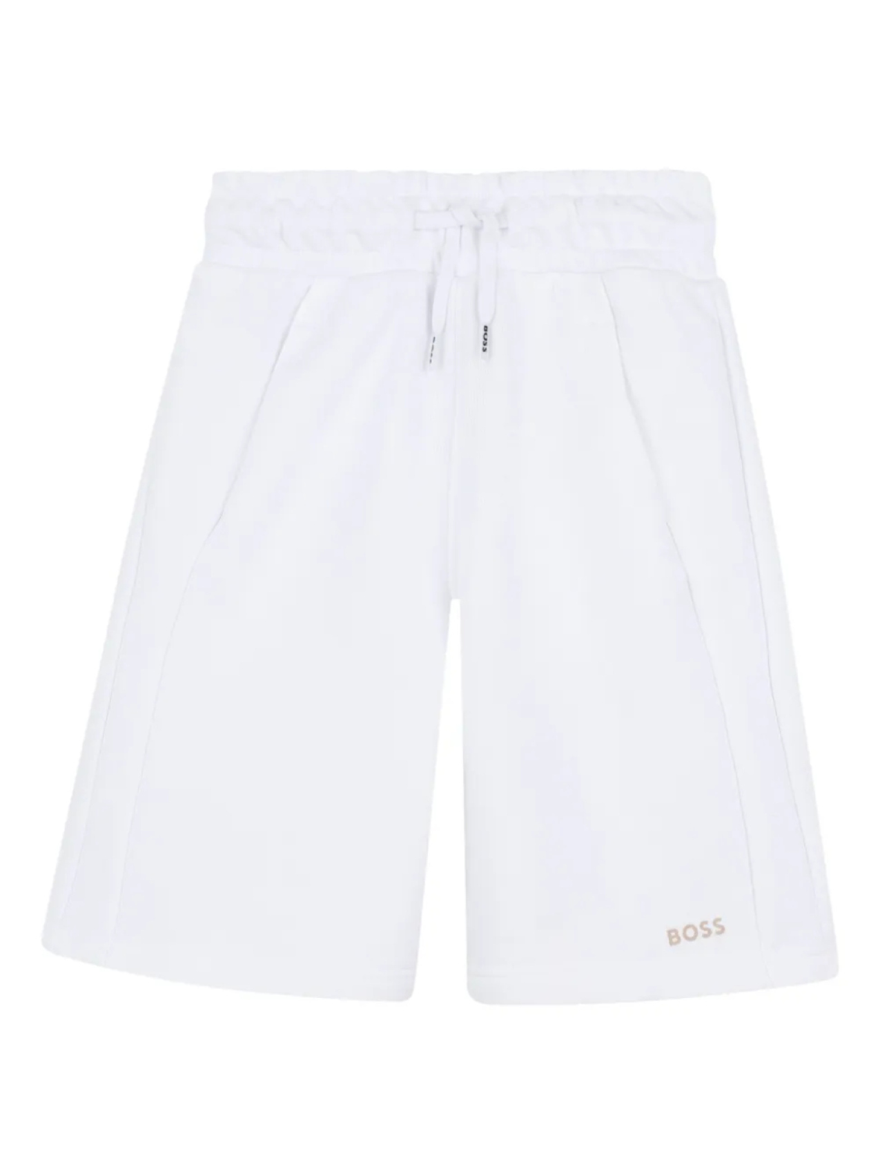 

Шорты с логотипом BOSS Kidswear, белый