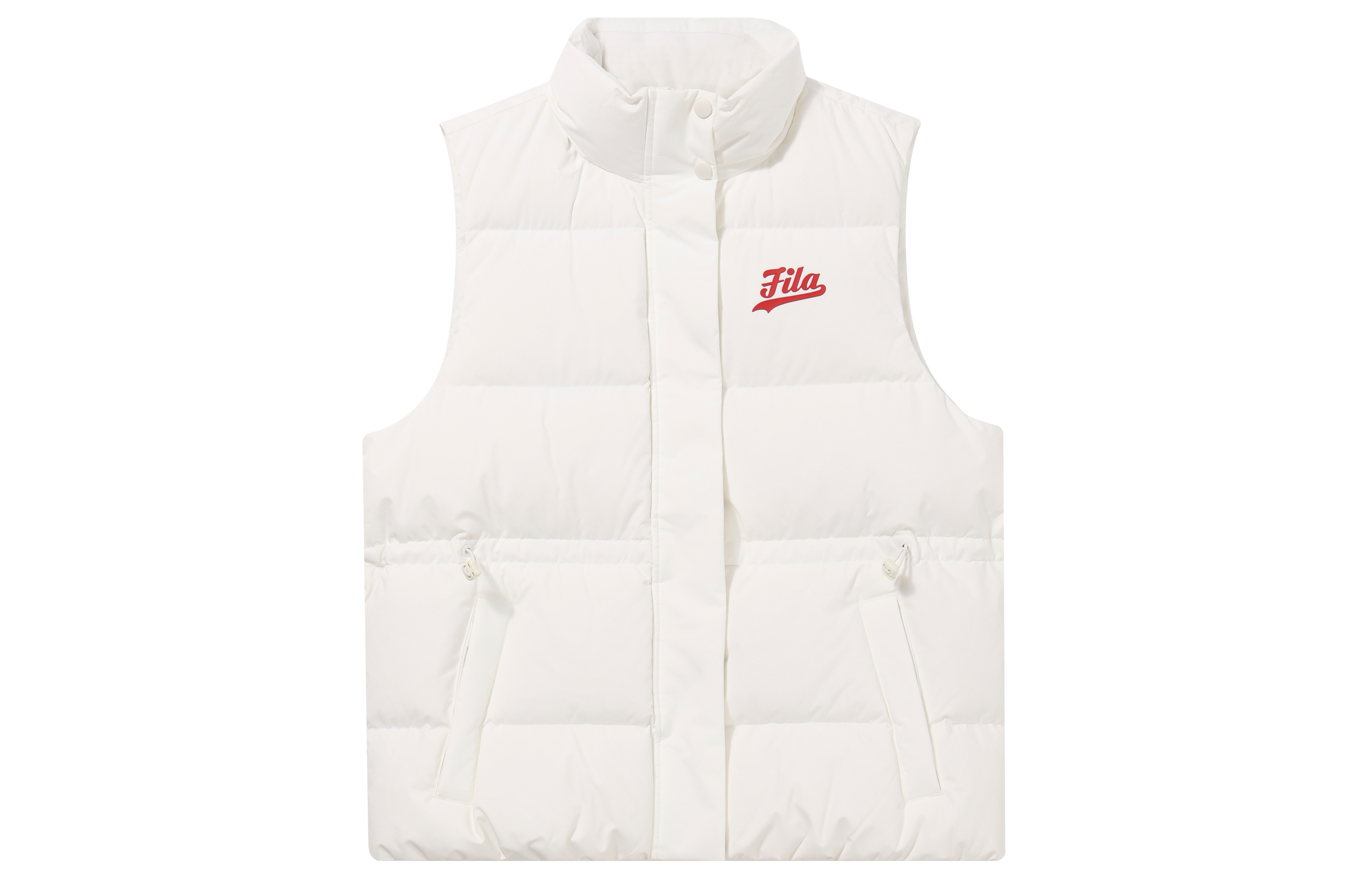 

FILA FUSION Пуховый жилет женский белый