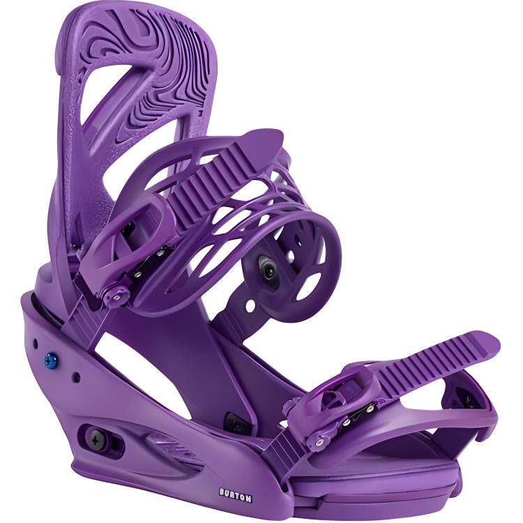 

BURTON Женские горнолыжные крепления Scribe Re Flex Purple, Фиолетовый, BURTON Женские горнолыжные крепления Scribe Re Flex Purple