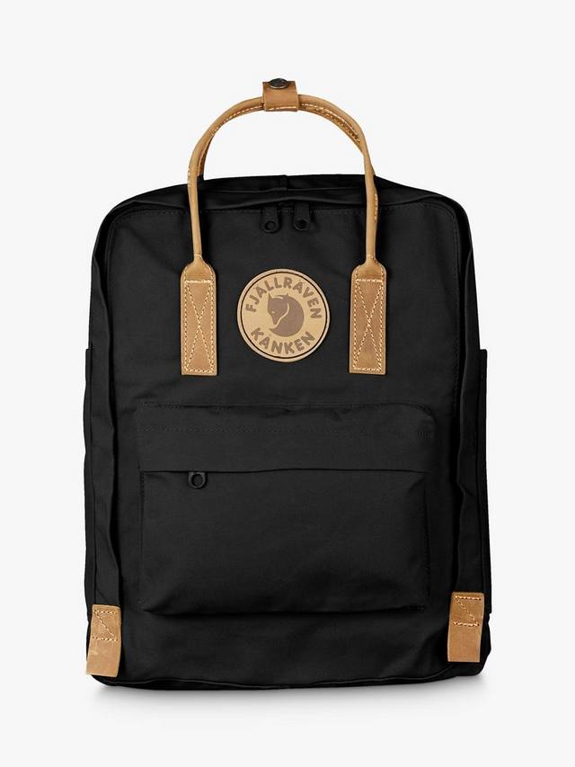 

Рюкзак Kanken No.2 с кожаными деталями Fjällräven, 16L