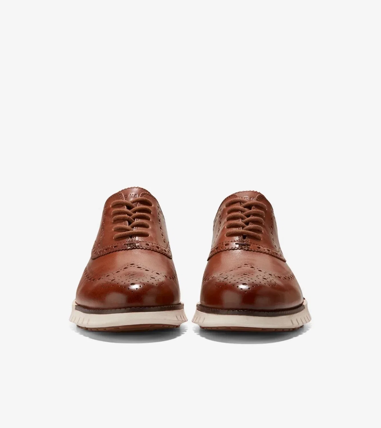 Мужские туфли-оксфорды Cole Haan Zerøgrand Remastered C39602, размер 8.5W, коричневые, VER1530 — фото 4