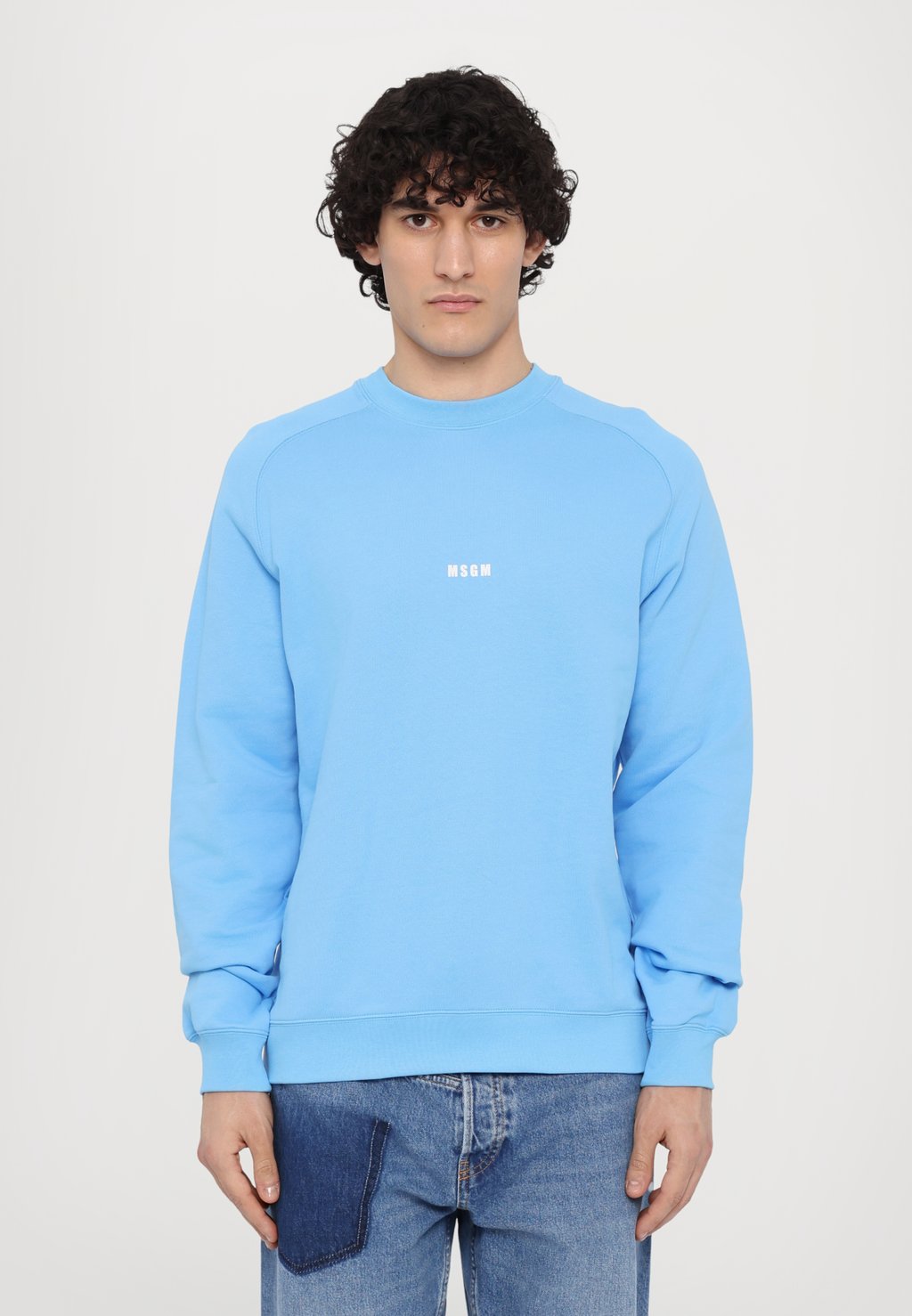 

Толстовка FELPA MSGM, светло-голубой