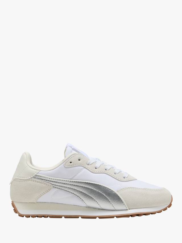 St Miller Rose замша Lace Up Trainers PUMA, White/Off White/Silver