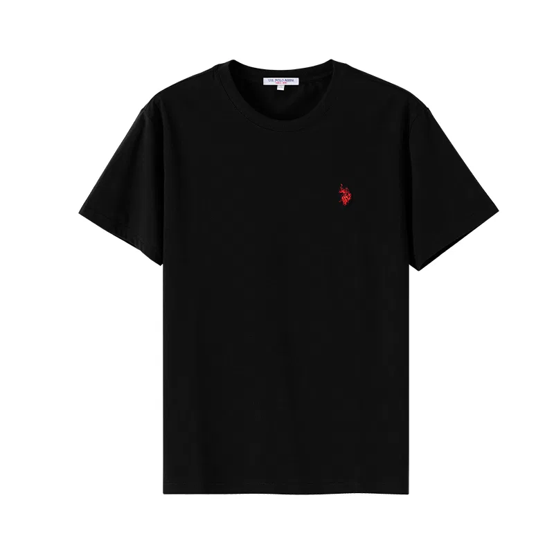 Футболка унисекс crew neck moderate U.S. POLO ASSN., Dark Gray — фото 3