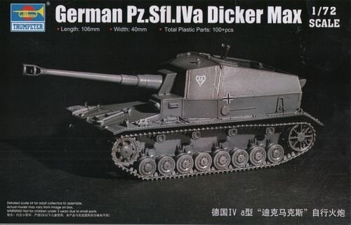 

Немецкий Pz.Sfl.IVa Dicker Max, комплект модели TRUMPETER