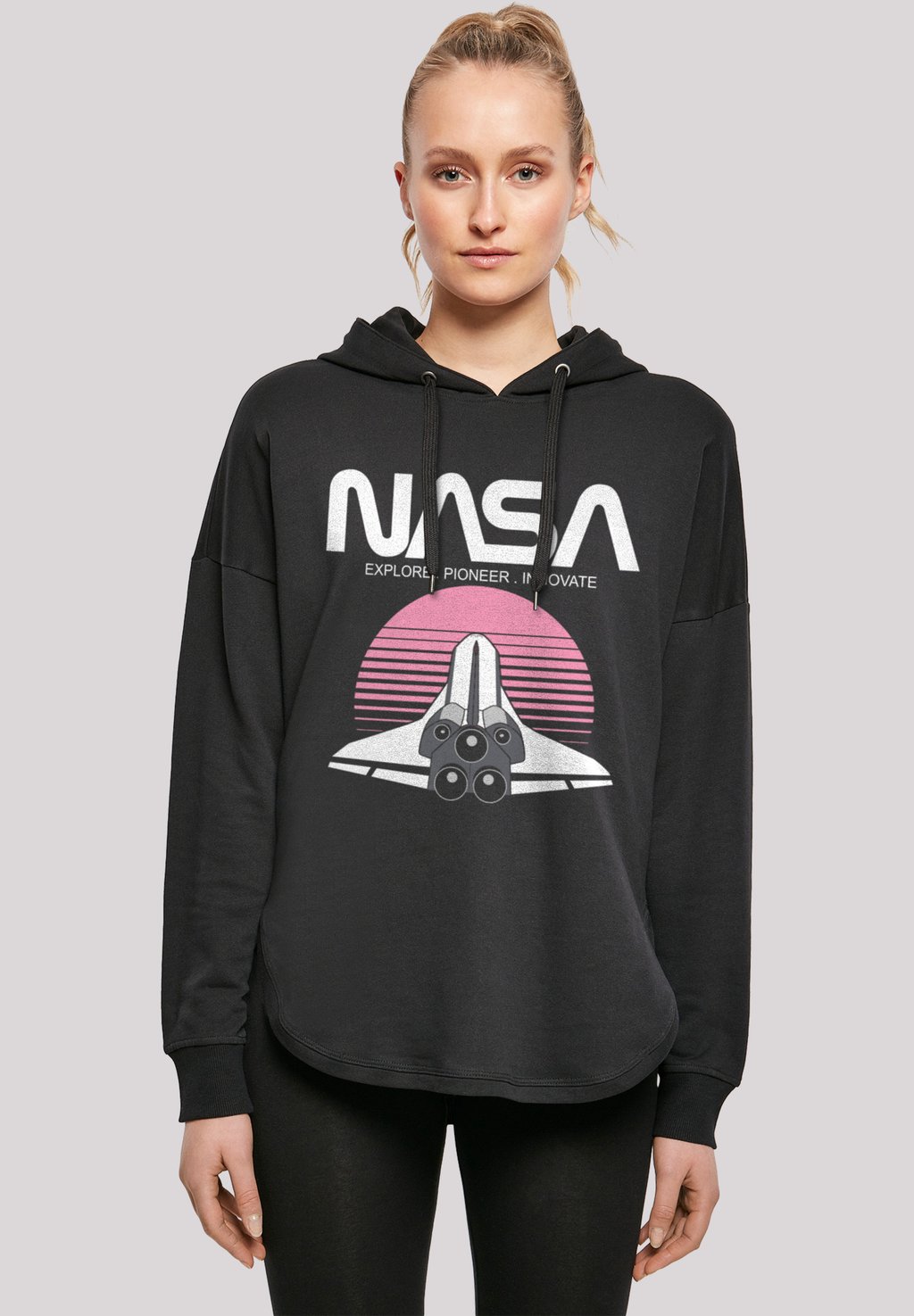 

Толстовка NASA SPACE SHUTTLE SUNSET - Hoodie F4NT4STIC, черный