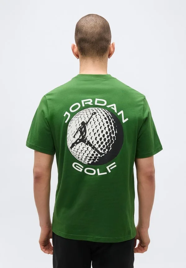 Спортивная футболка для команды по гольфу Jordan, Forest Green