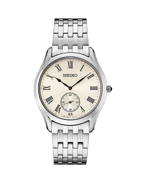 

Часы Essentials, 39 мм Seiko Watch, цвет Ivory/Cream