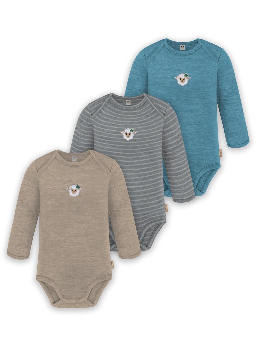 

Комбинезон/боди normani Auckland, синий/коричневый/серый