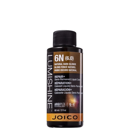 

JOICO LUMISHINE DEMI PERMANENT LIQUID COLOR 6N/6.0 Натуральный темно-русый 60 мл