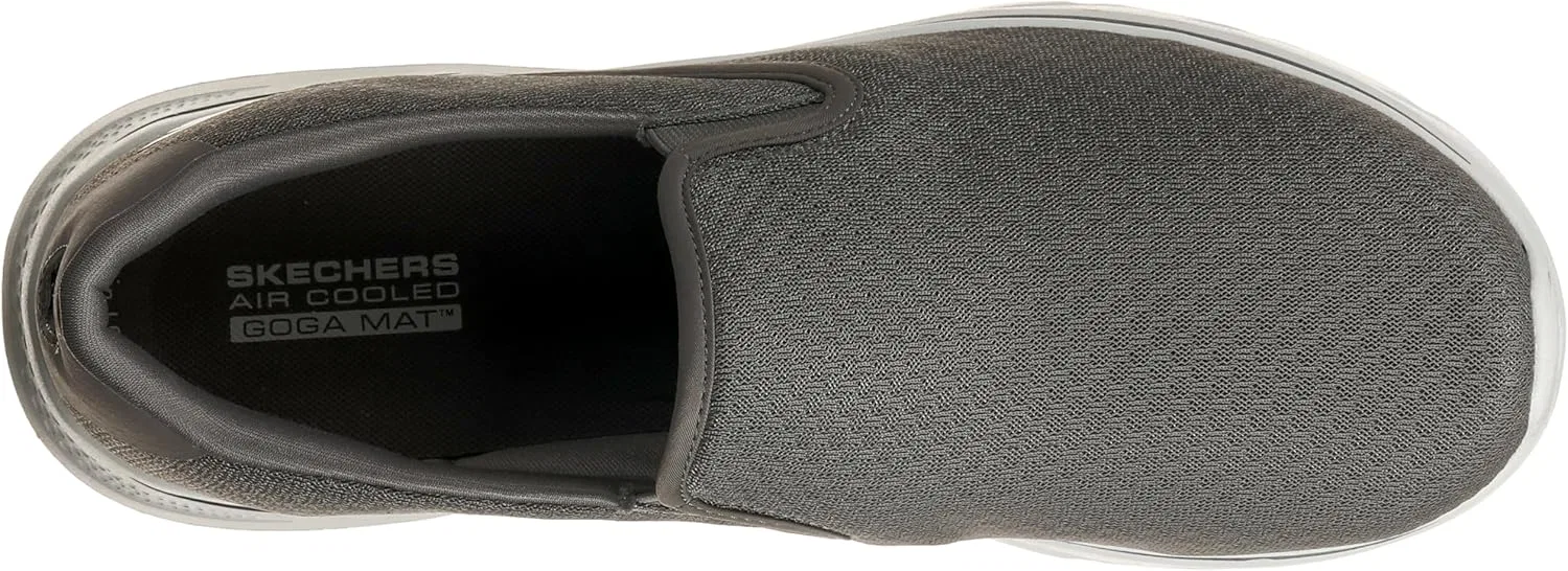 Мужские кроссовки Skechers Go Walk 7, Taupe Textile — фото 3