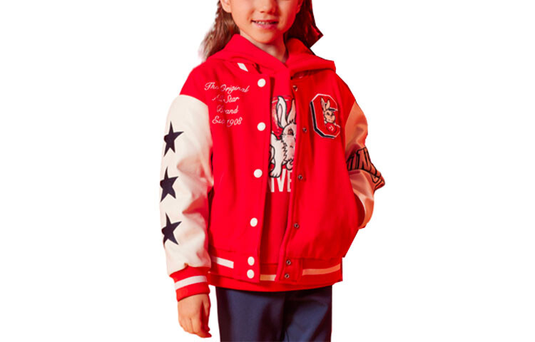 

Детское пальто Converse, цвет College Red