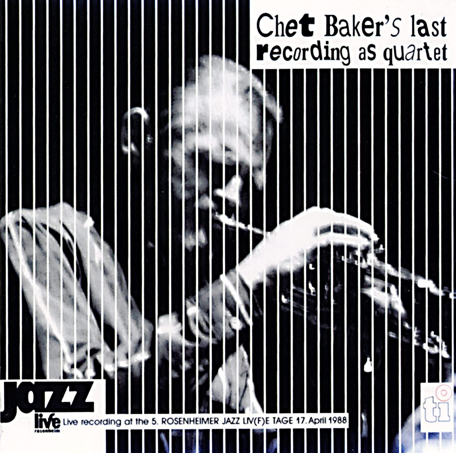 

CD диск Baker, Chet: Live In Rosenheim - 2022 Remaster