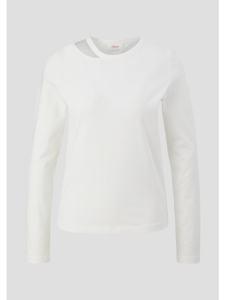 

s.Oliver Лонгслив цвета 0210_ecru