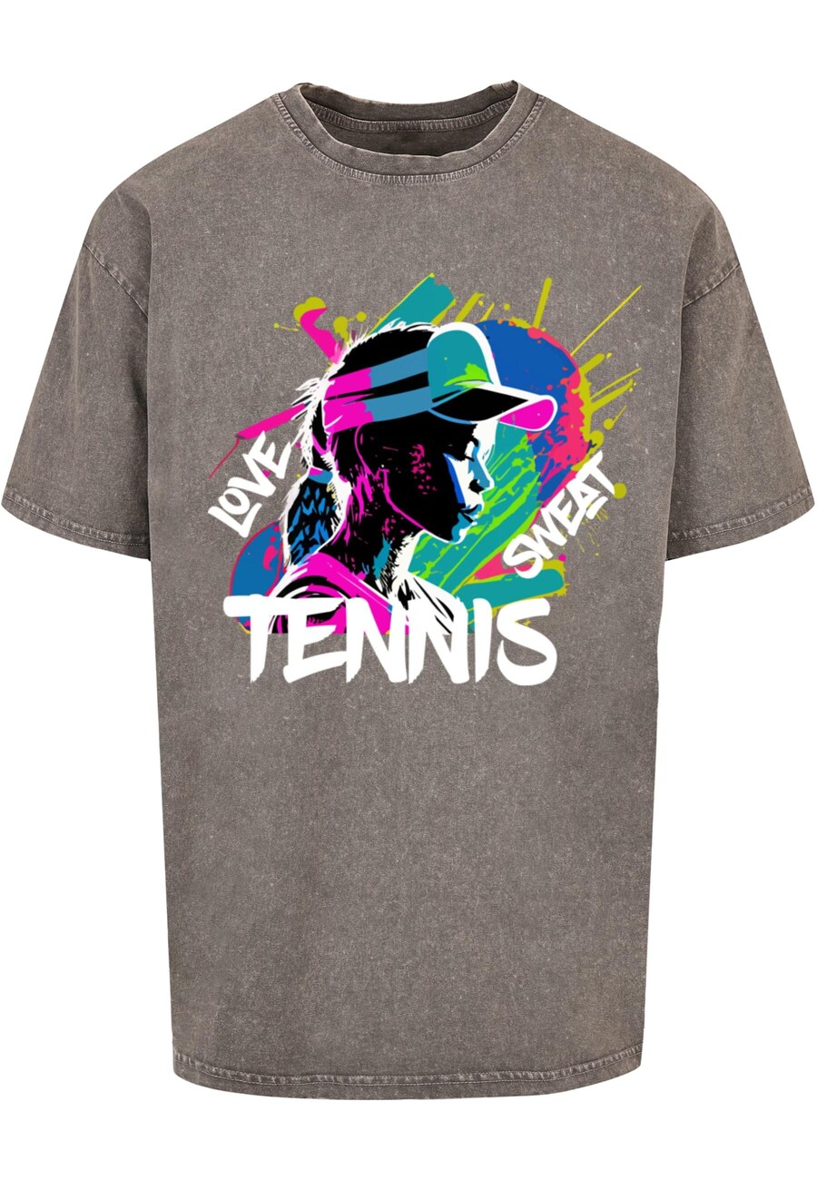 

Рубашка Merchcode Tennis Love, Sweat, серый