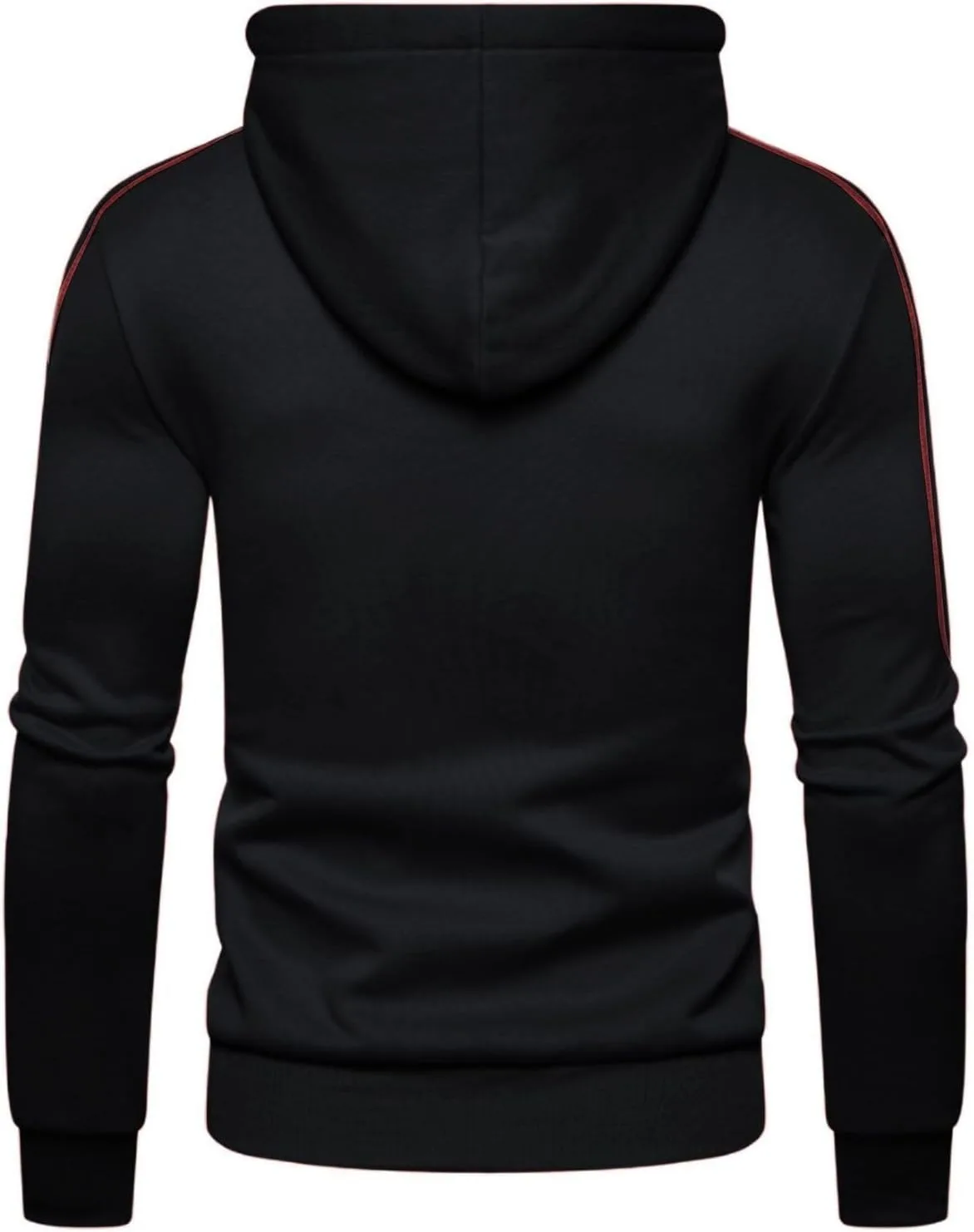 Мужская худи с капюшоном на молнии Slim Fit — фото 2