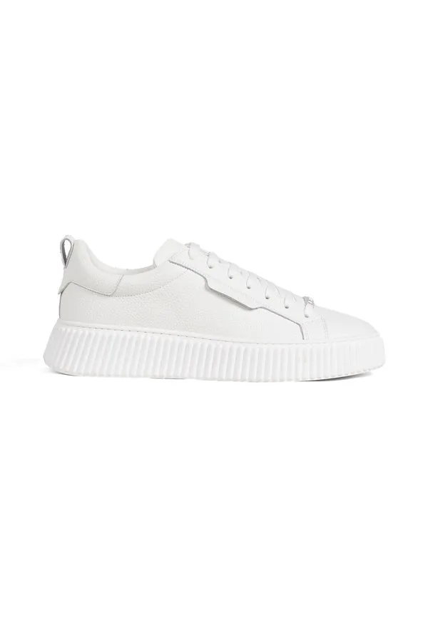 Кроссовки sneaker hopper в стиле tumbled loop с возможностью обновления данных и кордоновым мотивом. Antony Morato, White — фото 4