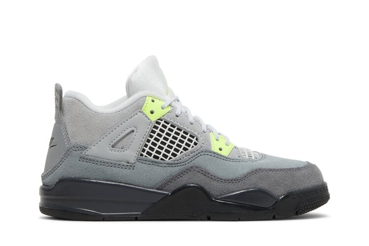 

Кроссовки Air Jordan 4 Retro SE PS, серый