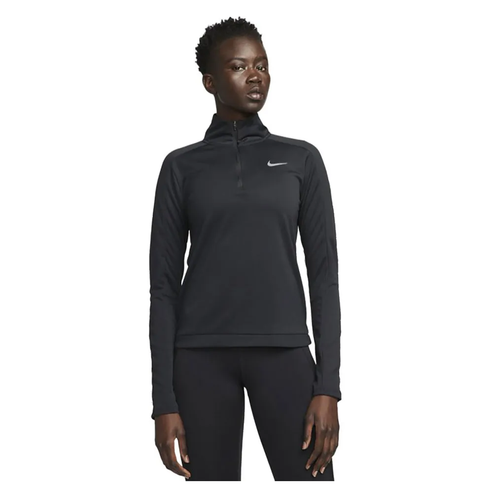

Лонгслив Nike Dry Element half zip, черный