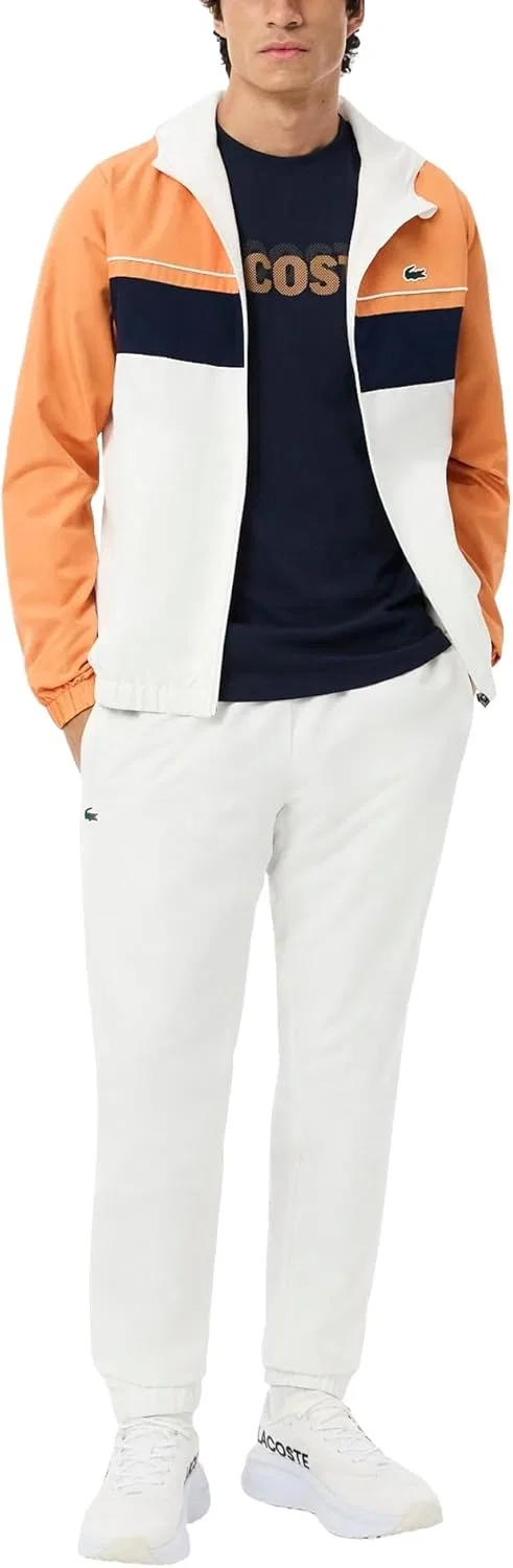 Футболка активная Lacoste Navy Blue/Blossom — фото 3