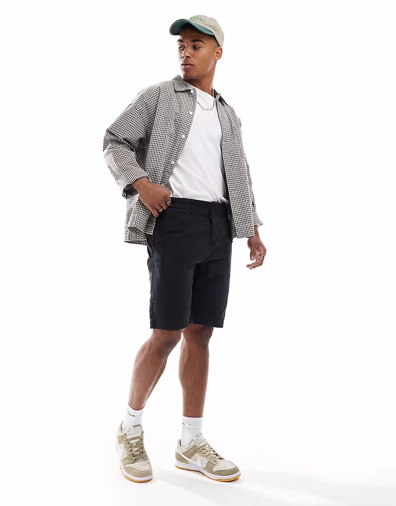 

Шорты-чиносы Superdry Officer черного цвета