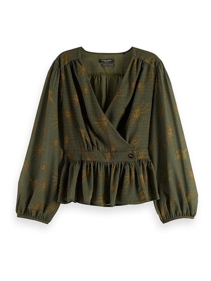 

Блузка Scotch & Soda, хаки