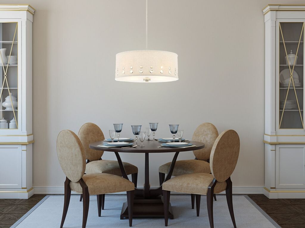 

Большой подвесной светильник Ø46см. quoizel