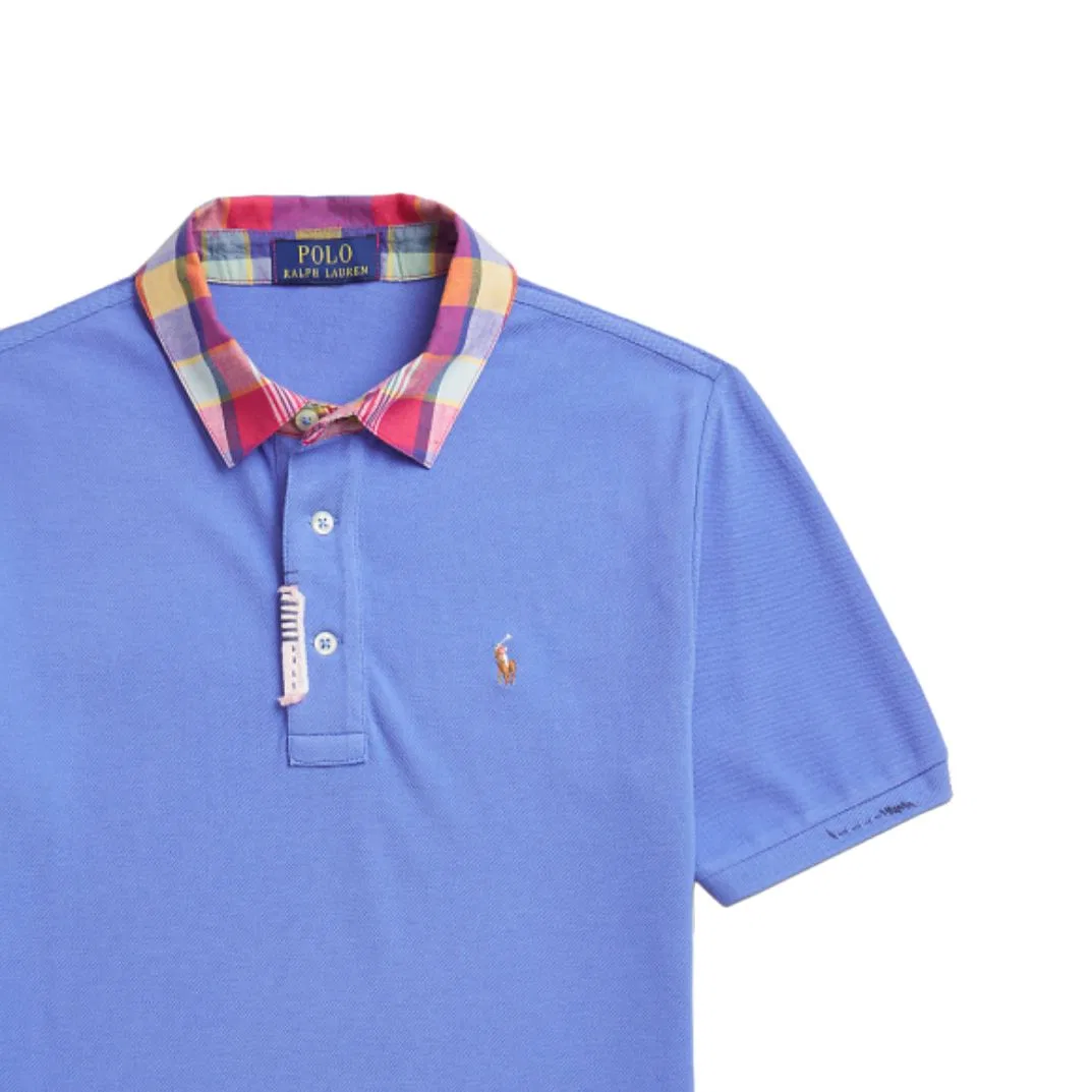 Поло детское синее Polo Ralph Lauren — фото 4
