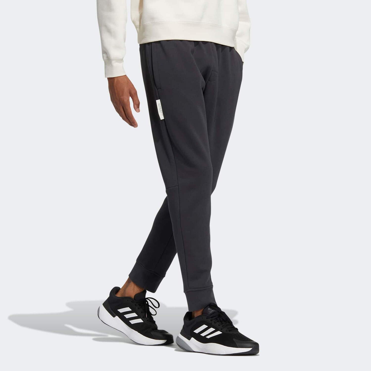 Трикотажные спортивные штаны Label Knit для мужчин, темно-синие Adidas, темно-синий — фото 4