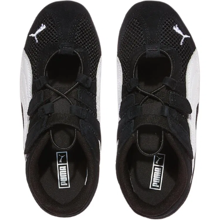 Кроссовки Speedcat Go Low top Casual Shoes Black White Kids' PUMA — фото 4