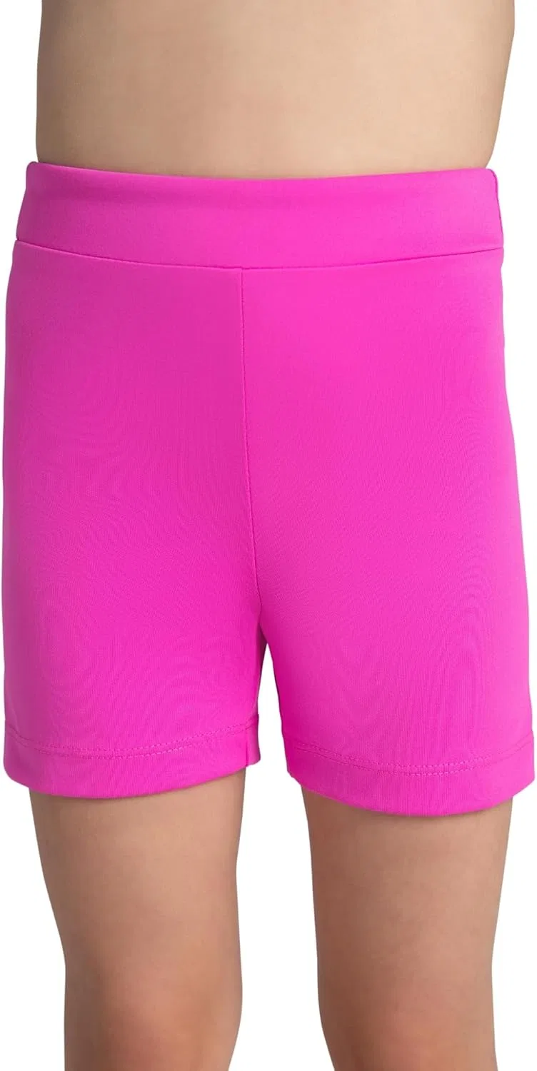 Capezio Girls' Celestial Short, неоново-розовый — фото 2