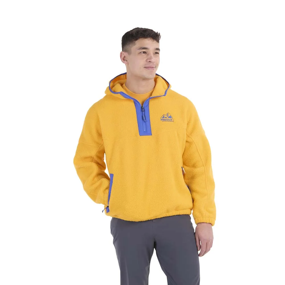 

Флис Marmot Super Aros hoodie, желтый